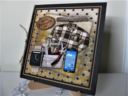 Male Card  Fathers Day by Pat Mottram