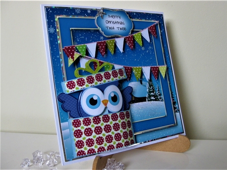 Christmas Owl - Surprise! by Pat Mottram