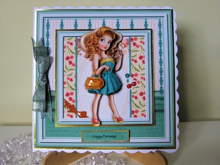 Cherie Cherry Mini Kit by Pat Mottram
