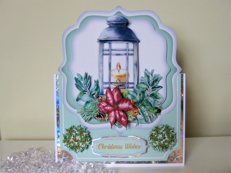 Over The Edge, Christmas Lantern by Pat Mottram