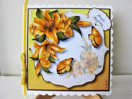 Lovely Lily - Sunshine Yellow by Pat Mottram
