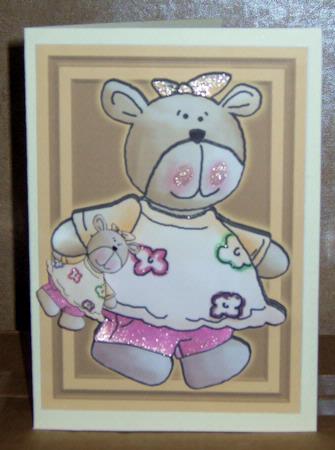 Lil' Bearz Card 2 by Mrs P L  Williams