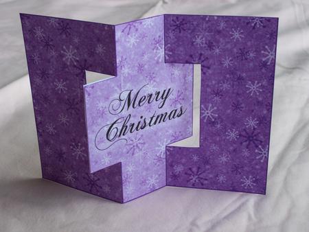 Christmas Message Swing Card by Patricia Blackburn