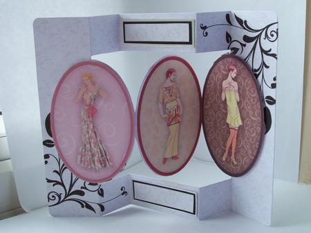 Art Deco Ladies Cameo Toppers by Patricia Blackburn
