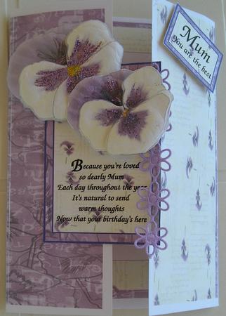 Pansy, Lace and Pearls Matching Vellum Featured Gallery Photo