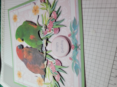 ECLECTUS PARROTS mini kit by Patricia Drumgoon