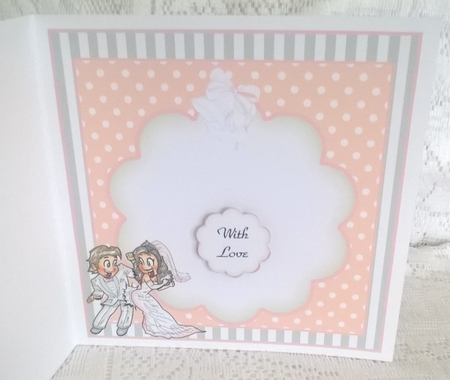 The Wedding Dance Card Front Kit by Patricia Logan