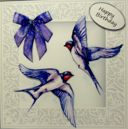 Swallow birds by Patricia Logan