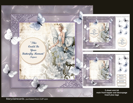 Ophelia Flowers 12 Sheet Paper Kit by Patricia Logan
