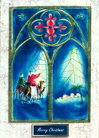 Stained Glass Festive Window Mini Kit by Patricia Logan