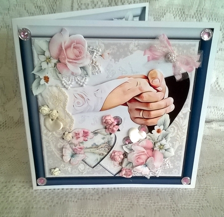 Wedding hands 2 by Patricia Logan