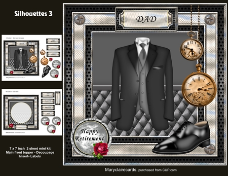 Gents Tuxedo Collection Clipart by Patricia Logan