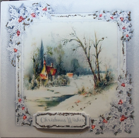 Beautiful Traditional Christmas  ( Silver ) by Patricia Logan