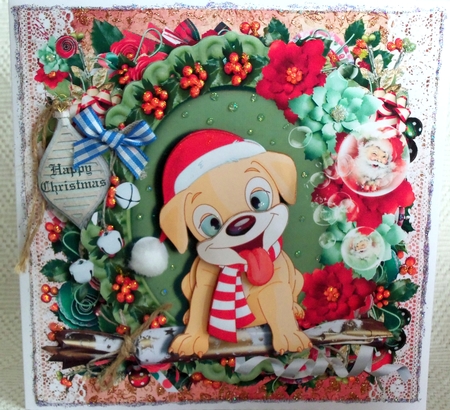 Puppy On A Cracker by Patricia Logan