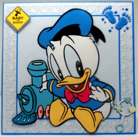 Baby Donald & Friends 5 Quick Card by Patricia Logan