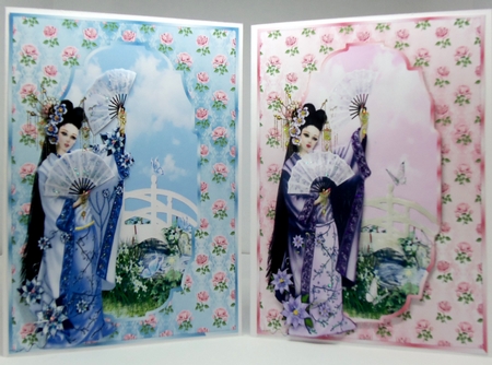 geisha floral by Patricia Logan