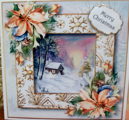 The Little Log Cabin 8x8 by Patricia Logan