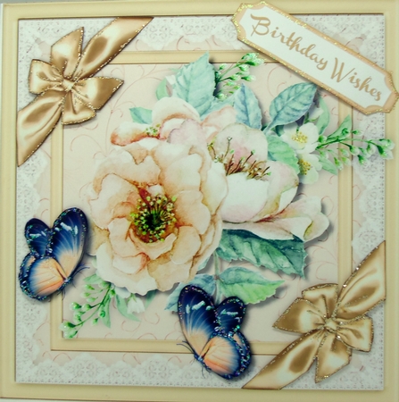 Beautifull Butterflys and Roses  5 by Patricia Logan