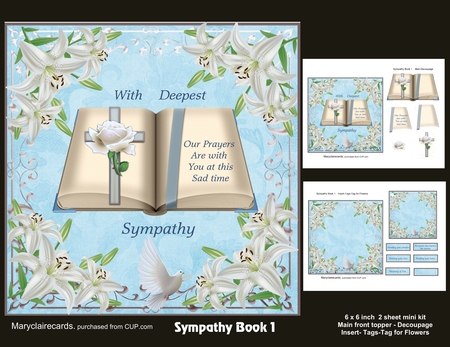 CU 3 Sympathy Books by Patricia Logan