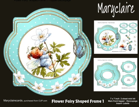 Polka Dot Frames and Mats - Summer Colours by Patricia Logan