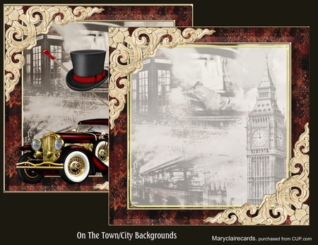 Designers Resource City background Pack by Patricia Logan