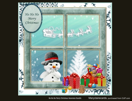 Designer Resources Snowman Bundle  by Patricia Logan