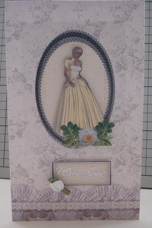 Cream Rose for a Friend -  by Patricia Skinner