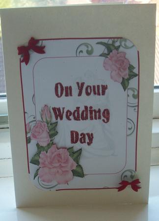 On Your Wedding Day Card Front Featured Gallery Photo