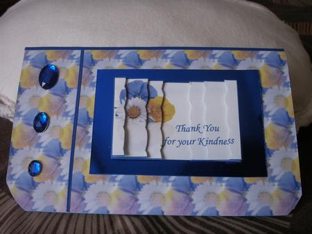 Floral Thank You by Patricia Skinner