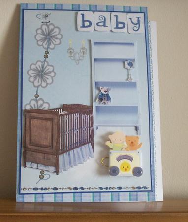 Shabby Chic Baby Boy's Room by Patricia Skinner