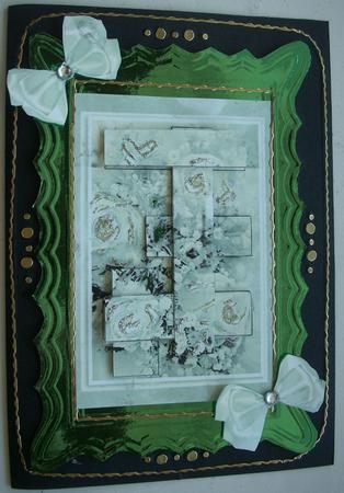 Intertwined Pyramid Roses in Gold by Patricia Skinner