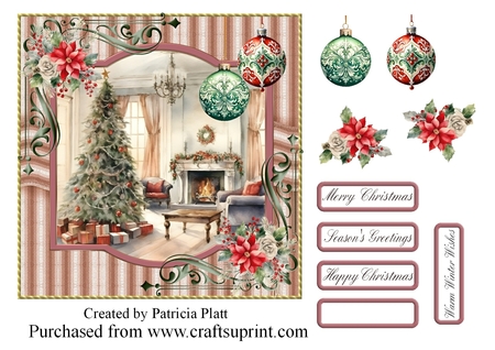 22 Candy Floss Corners 2 by Patricia Platt