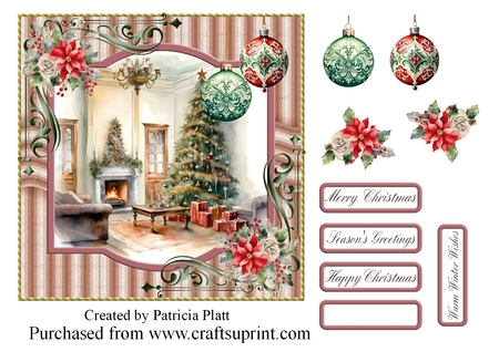 22 Candy Floss Corners 2 by Patricia Platt
