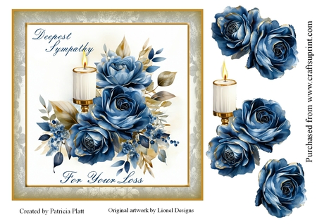Winter candles 4 by Patricia Platt