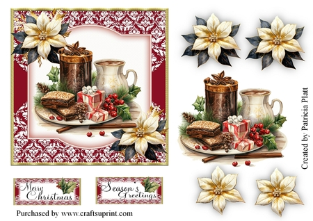 Chocolate and cookies 1 by Patricia Platt