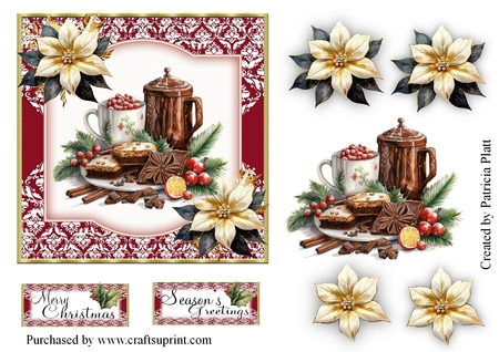 Chocolate and cookies 1 by Patricia Platt