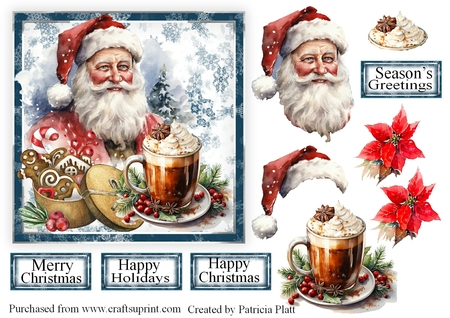 Winter hot cocoa 2 by Patricia Platt