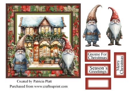 Christmas shop 2 by Patricia Platt