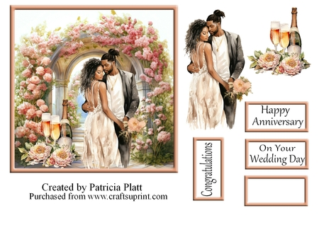 Wedding floral arch 2 by Patricia Platt