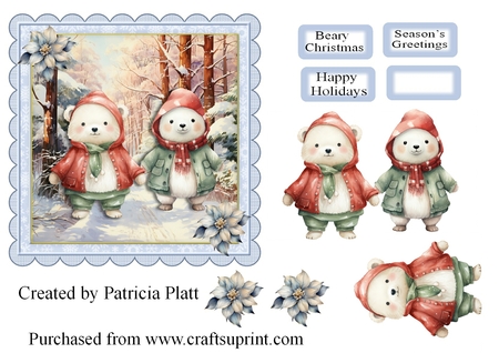 Winter forest 1 by Patricia Platt