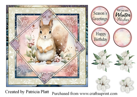 Snowflake Backgrounds-Lifes Beachy by Patricia Platt