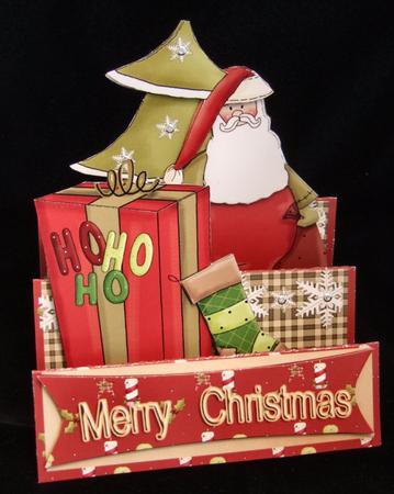 Merry Christmas Stair Stepper #2 by Patricia Platt