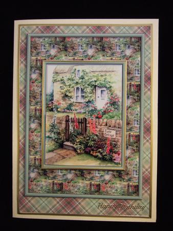Rose Cottage Plaid by Patricia Platt