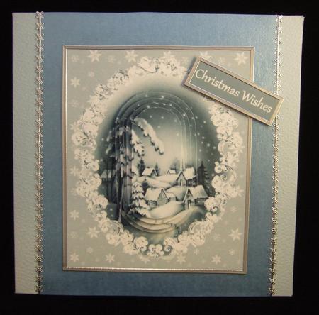 A Winter Scene for Christmas by Patricia Platt
