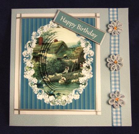 Small Country Farm Topper by Patricia Platt
