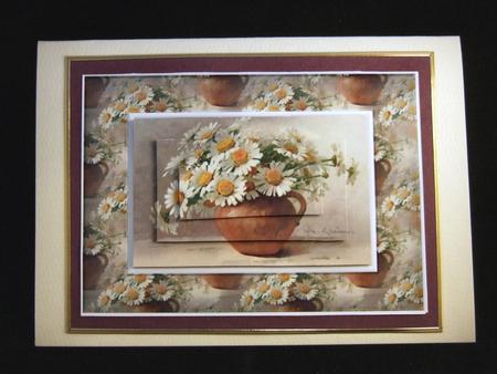 Daisies Quick Card by Patricia Platt