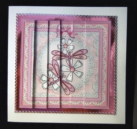 Dreamy Dragonflies Quick Card with Side Stacker by Patricia Platt