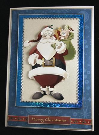 Santa Dude Ii Quick Card. by Patricia Platt
