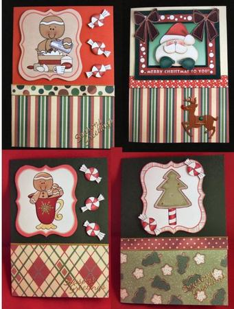 Naughty or Nice Papers and Borders by Patricia Platt
