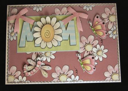 Daisy Splash 3 Background Paper by Patricia Platt